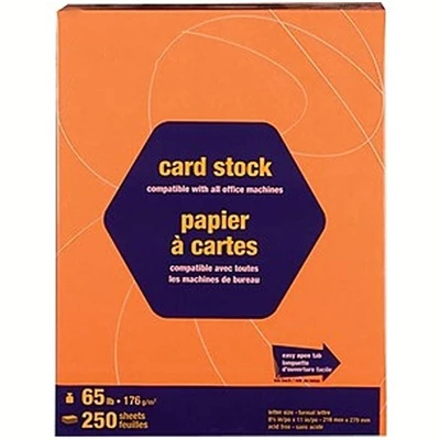 MyOfficeInnovations Brights Cardstock Paper 65 Lbs 8.5" X 11" Bright Orange 250/PK 862158 3 MyOfficeInnovations Brights Cardstock Paper 65 Lbs 8.5" X 11" Bright Orange 250/PK 862158