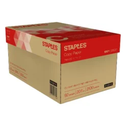 Staples 11" X 17" Copy Paper 20 Lbs 92 Brightness 500/RM 5 RM/CT (512215)