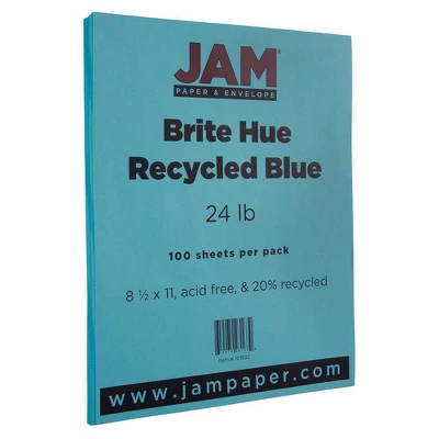 JAM Paper Brite Hue 24lb Paper 8.5" X 11" 100pk 5 JAM Paper Brite Hue 24lb Paper 8.5" X 11" 100pk - Image 3
