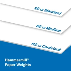 Hammermill Premium 110 Lb. Cardstock Paper 8.5" X 11" White 200 Sheets/Ream (168380R) -Paper Supplies Store GUEST b58c96d2 2709 441b ab91 c62b84c8d3c0