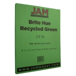 JAM Paper Brite Hue 24lb Paper 8.5" X 11" 100pk 16 JAM Paper Brite Hue 24lb Paper 8.5" X 11" 100pk -Paper Supplies Store GUEST b7e3dda5 c4a5 44fb be02 ca7f01c571d4