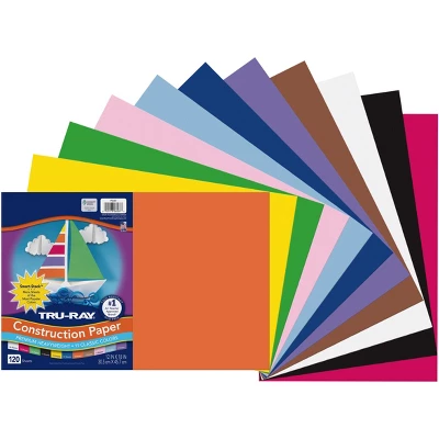Tru-Ray Sulphite Construction Paper, 12 X 18 Inches, Assorted Color, 120 Sheets 4 Tru-Ray Sulphite Construction Paper, 12 X 18 Inches, Assorted Color, 120 Sheets - Image 2