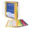 C-Line® Super Heavyweight Poly Binder Pockets With Write-On Index Tabs, Assorted Colors, 8-1/2 X 11, 5 Per Set, 6 Sets -Paper Supplies Store GUEST bd3b5a5d f264 45c7 8749 9566d13c3a99