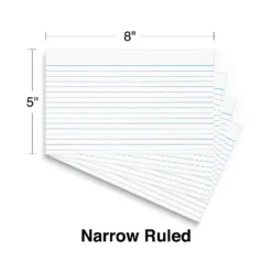 Staples 5" X 8" Line Ruled White Index Cards 500/Pack (51006) 233478 8 Staples 5" X 8" Line Ruled White Index Cards 500/Pack (51006) 233478 -Paper Supplies Store GUEST c1689ced 83cd 47de 8867 ab9681d9ab81 1