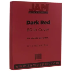 JAM Paper 50pk Basis 80lb Cardstock Paper 8.5" X 11" -Paper Supplies Store GUEST c3d2012c 7f7a 474e 97fe 399955950e05