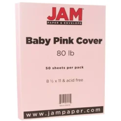 JAM Paper 50pk Basis 80lb Cardstock Paper 8.5" X 11" -Paper Supplies Store GUEST c593ee03 2293 4049 b4ac c53788a5a530