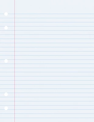 School Smart 5-Hole Punched Filler Paper W/ Red Margin, 8-1/2 X 11 Inches, Wide Ruled, 500 Sheets 3 School Smart 5-Hole Punched Filler Paper W/ Red Margin, 8-1/2 X 11 Inches, Wide Ruled, 500 Sheets