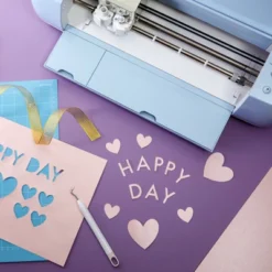 Paper Junkie 48 Sheets Pink Metallic Shimmer Cardstock Paper For Crafts, Double-Sided For DIY Cards, Weddings, Scrapbooking, 250gsm, 8.5 X 11 In -Paper Supplies Store GUEST ce888806 4bf8 4245 bc49 abea60298c1f