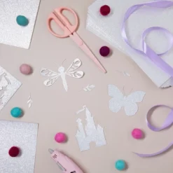 Bright Creations 30 Sheets Double-Sided Silver Glitter Cardstock Paper For DIY Crafts, Card Making, Invitations, 300GSM, 8.5 X 11 In