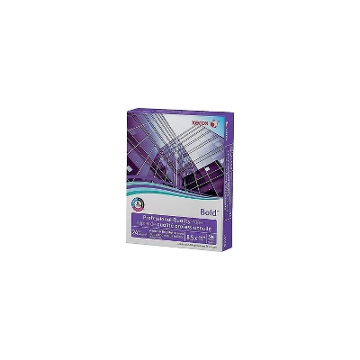 Xerox™ Xerox Bold Professional Quality Paper 98 Bright 8 1/2 X 11 White 500 Sheets/RM 3R13038 3 Xerox™ Xerox Bold Professional Quality Paper 98 Bright 8 1/2 X 11 White 500 Sheets/RM 3R13038