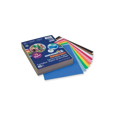 Pacon Construction Paper 220-Sheet Acid-Free 9"Wx12"L Assorted 103645 4 Pacon Construction Paper 220-Sheet Acid-Free 9"Wx12"L Assorted 103645 - Image 2