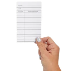Best Paper Greetings 500 Pack Blank Library Cards For School Book Checkouts, CDs, DVDs, Vinyl Records, Classroom Supplies, White, 3 X 5 In -Paper Supplies Store GUEST ddd6c4fa 2778 42b9 998b 8803591a1cb5