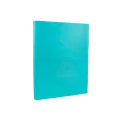 JAM Paper 65 Lb. Cardstock Paper 8.5" X 11" Sea Blue 250 Sheets/Ream (102677B)