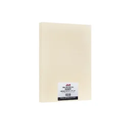 JAM Paper Extra Heavy Weight 110lb Cardstock 11 X 17 Tabloid Coverstock Ivory 50 Sheets/Pack