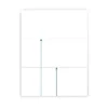 5pk 500 Sheets/Pack 20lb 3.66" And 7.33" Horizontal Perforated Paper 8.5"x11" White - PrintWorks -Paper Supplies Store GUEST e621d194 5d70 42c0 9a51 3db50d9b241a
