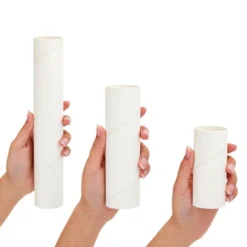 Bright Creations 24 White Cardboard Tubes For Crafts, Empty Paper Rolls, Cylinders In 3 Sizes For DIY Art Projects (4, 6, And 10 Inches) -Paper Supplies Store GUEST e90fb9dc 7cef 4967 b98d 535cb16bf6fb