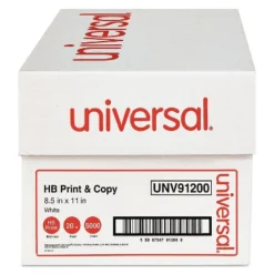 UNIVERSAL Multipurpose Paper 95-96 Bright 20 Lb 8 1/2 X 11 White 5000 Sheets/Carton 91200 -Paper Supplies Store GUEST ec7dec1d dcb1 40ca b6e2 0016e1d1a3a9