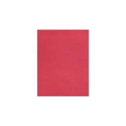 LUX Colored Paper 28 Lbs. 8.5" X 11" Holiday Red 500 Sheets/Pack (81211-P-20-500)