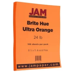 JAM Paper Brite Hue 24lb Paper 8.5" X 11" 100pk 21 JAM Paper Brite Hue 24lb Paper 8.5" X 11" 100pk -Paper Supplies Store GUEST ee2e0857 ccc3 4791 b4d4 d0c83c1f90ea