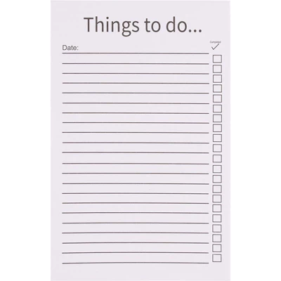 Paper Junkie 200-Pack White Things To Do Index Cards, Checklist Vertical Cardstock Paper, 3.2 X 5.1 In 5 Paper Junkie 200-Pack White Things To Do Index Cards, Checklist Vertical Cardstock Paper, 3.2 X 5.1 In - Image 3