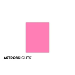 Neenah Paper Astrobrights Colored Paper 24lb 8-1/2 X 11 Pulsar Pink 500 Sheets/Ream 21031
