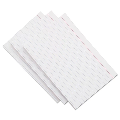 UNIVERSAL Ruled Index Cards 3 X 5 White 500/Pack 47215 7 UNIVERSAL Ruled Index Cards 3 X 5 White 500/Pack 47215 - Image 5