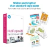 HP Multipurpose Paper 96 Brightness 20 Lb 8 1/2 X 11 White 500 Sheets/Ream 112000