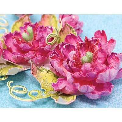 Heartfelt Creations Flower Shaping Paper 12"X12" 25/Pkg-White 5 Heartfelt Creations Flower Shaping Paper 12"X12" 25/Pkg-White - Image 3