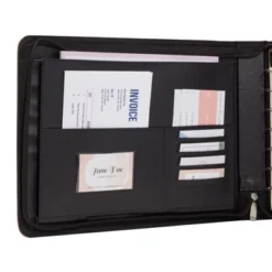 Juvale Rose Gold 7 Ring Business Checkbook Binder With Zipper For Checks, PU Leather, 15 X 11 X 2 In 11 Juvale Rose Gold 7 Ring Business Checkbook Binder With Zipper For Checks, PU Leather, 15 X 11 X 2 In -Paper Supplies Store GUEST fd02b490 c118 4481 ab8f 4f8ebfa66da1