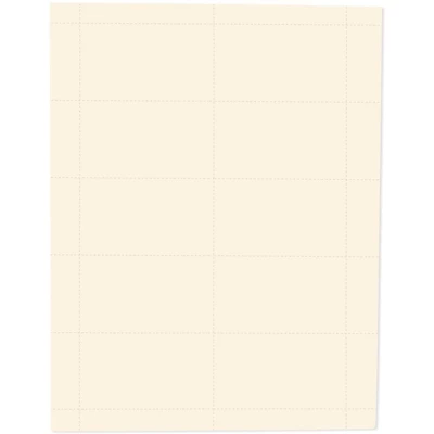 100 Sheets-Blank Business Card Paper - 1000 Business Card Stock For Inkjet And Laser Printers, 170gsm, Ivory, 3.5 X 1.9 Inches 4 100 Sheets-Blank Business Card Paper - 1000 Business Card Stock For Inkjet And Laser Printers, 170gsm, Ivory, 3.5 X 1.9 Inches - Image 2